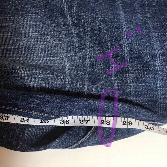 Abercrombie&Fitch 25/0 Button Fly Jeans Pristine! - Picture 11 of 13